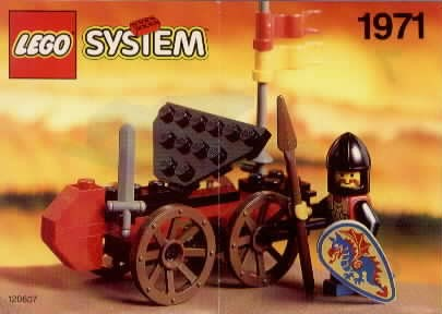 LEGO 1971 Black Knight's Battering Ram