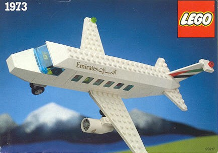 LEGO 1973 Emirates Airliner