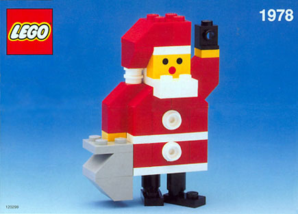 LEGO 1978 Build-A-Santa polybag