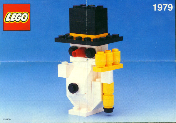LEGO 1979 Snowman polybag
