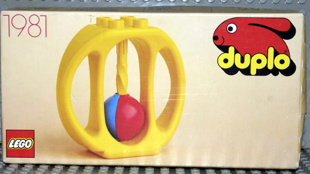 LEGO 1981 Rattle