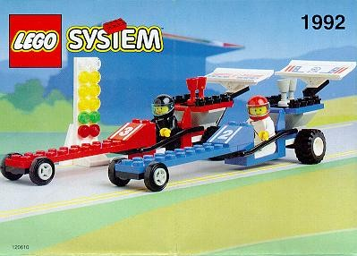 LEGO 1992 Dragsters
