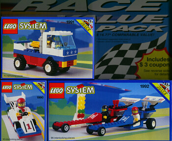 LEGO 1993 Race Value Pack