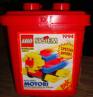 LEGO 1994 Turtle Bucket with Motor