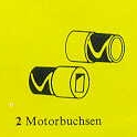 LEGO 2-6 Motor Bushings