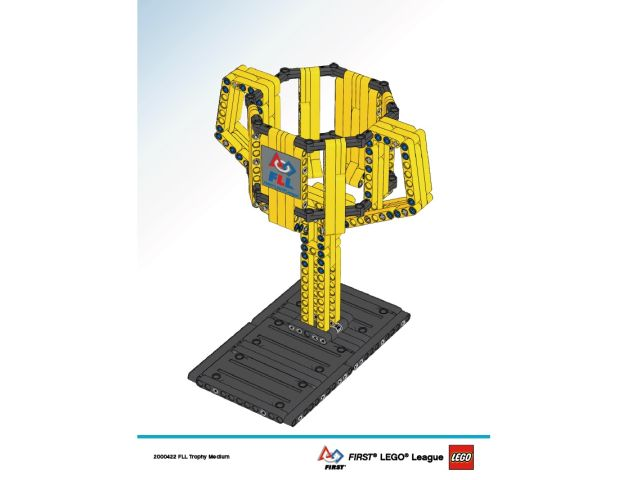 LEGO 2000422 FLL (FIRST LEGO League) Trophy Medium