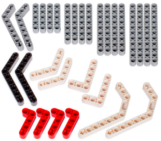 LEGO 2000705 Mindstorms Education (LME) Replacement Pack 6