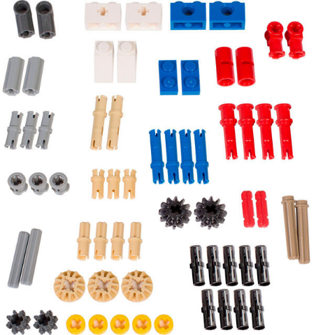 LEGO 2000708 Machines & Mechanisms Replacement Pack 1