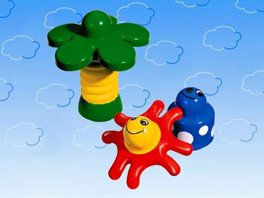 LEGO 2001 Three-in-One Play Set