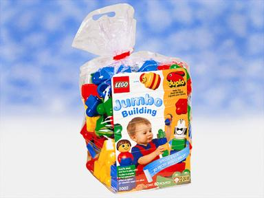 LEGO 2002 Jumbo Building Bag (80 Pieces)