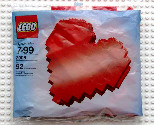LEGO 2008 2008 Employee Exclusive - Heart polybag