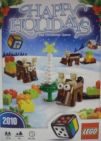 LEGO 2010-2 2010 Employee Exclusive - Happy Holidays: The Christmas Game