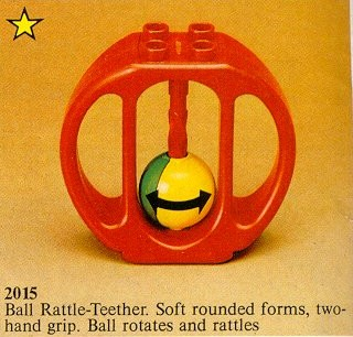 LEGO 2015 Ball Rattle-Teether