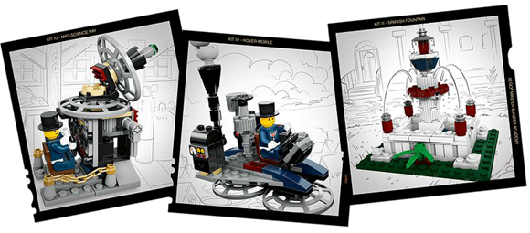 LEGO 20215 MBA Invention Designer (Kits 10 - 12)