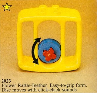 LEGO 2023 Flower Rattle-Teether