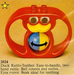 LEGO 2024 Duck Rattle-Teether