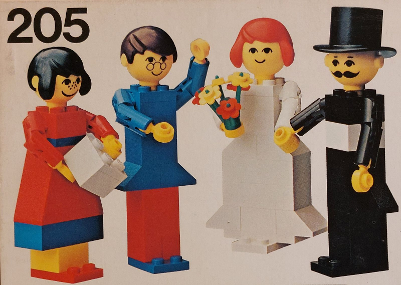 LEGO 205-2 Universal Figure Set