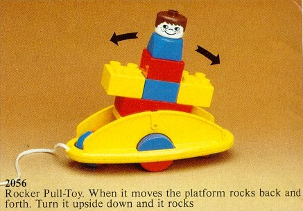 LEGO 2056 Rock-a-Bye Pull Toy