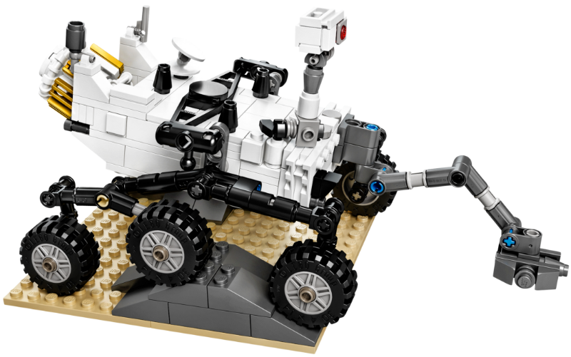 LEGO 21104 NASA Mars Science Laboratory Curiosity Rover