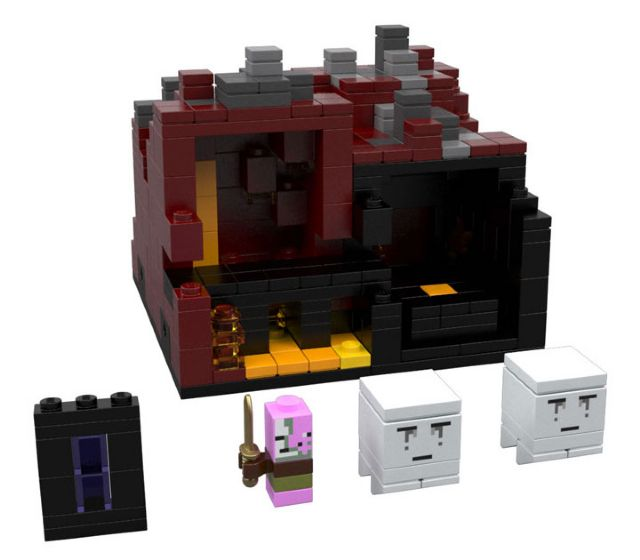 LEGO 21106 Minecraft Micro World - The Nether