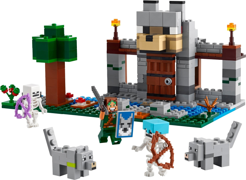 LEGO 21261 The Wolf Stronghold