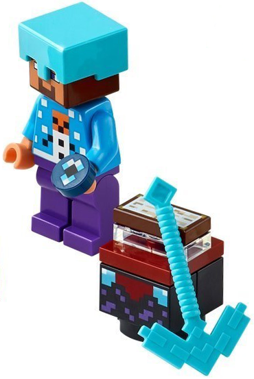 LEGO 21280-10 Advent Calendar 2025, Minecraft (Day  9) - Steve with Enchanting Table