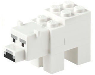 LEGO 21280-16 Advent Calendar 2025, Minecraft (Day 15) - Baby Polar Bear