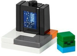 LEGO 21280-17 Advent Calendar 2025, Minecraft (Day 16) - Micro Nether Portal with Zombie
