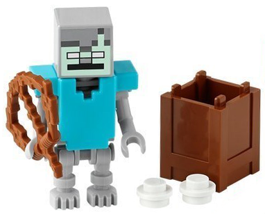 LEGO 21280-18 Advent Calendar 2025, Minecraft (Day 17) - Stray with Diamond Armor and Bow