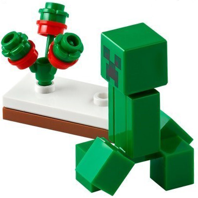 LEGO 21280-5 Advent Calendar 2025, Minecraft (Day  4) - Creeper and Sweet Berry Bush