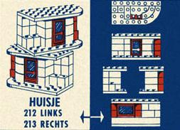 LEGO 213-2 Small House - Right Set