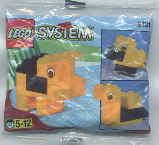 LEGO 2131 Danone Promotional Set: Hippo polybag