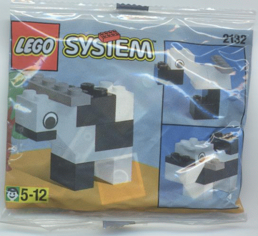 LEGO 2132 Danone Promotional Set: Cow polybag