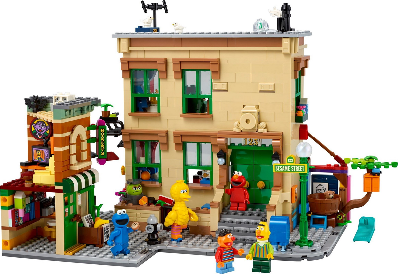 LEGO 21324 123 Sesame Street