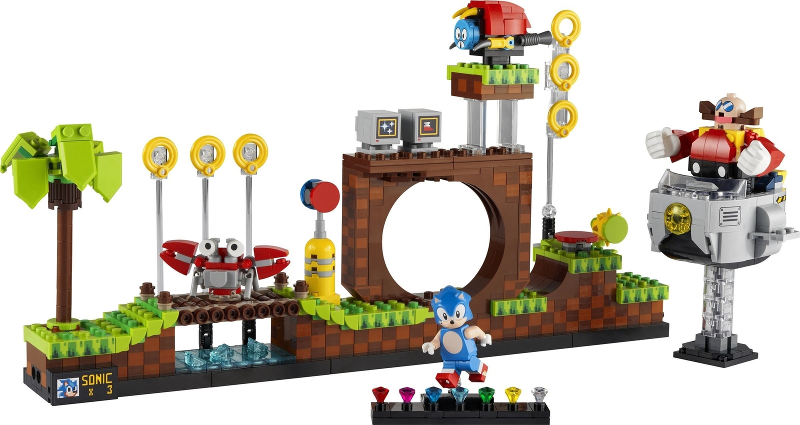 LEGO 21331 Sonic the Hedgehog - Green Hill Zone