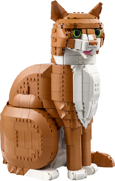 LEGO 21376 Orange Cat