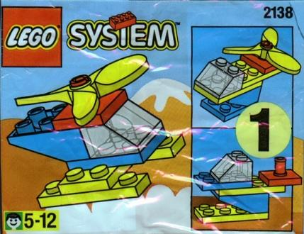 LEGO 2138 Sabah Promotional Set: Helicopter polybag