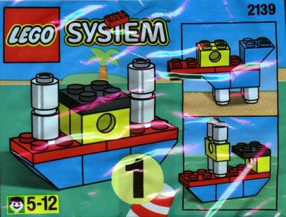 LEGO 2139 Sabah Promotional Set: Steam Liner polybag