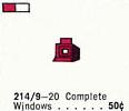 LEGO 214.9 1 x 1 x 1 Window Frame