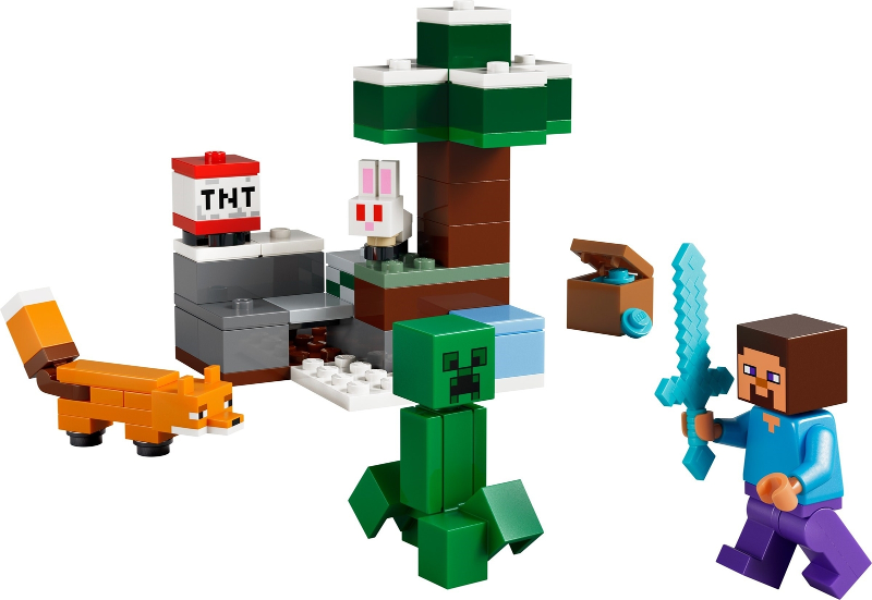 LEGO 21583 Steve's Taiga Adventure