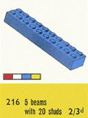 LEGO 216 2 x 10 Bricks