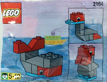 LEGO 2164 Sabah Promotional Set: Whale polybag