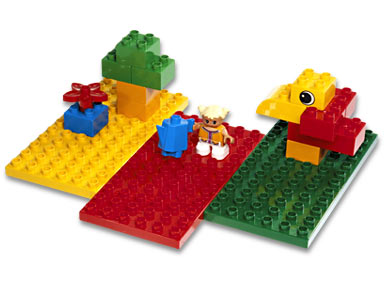 LEGO 2198 3 Building Plates