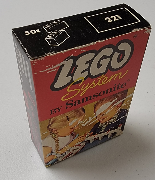 LEGO 221-3 1 x 2 Bricks