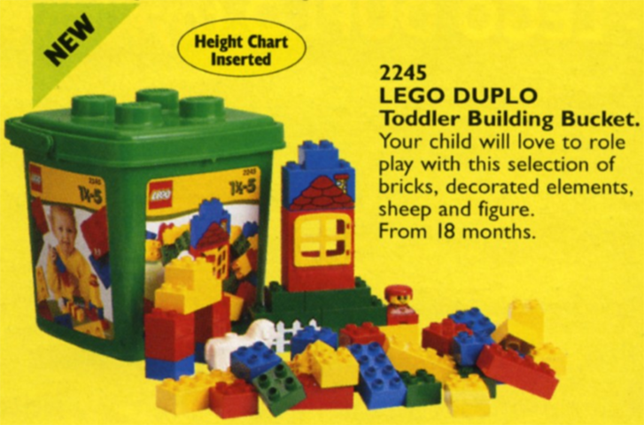 LEGO 2245 Farmhouse Bucket