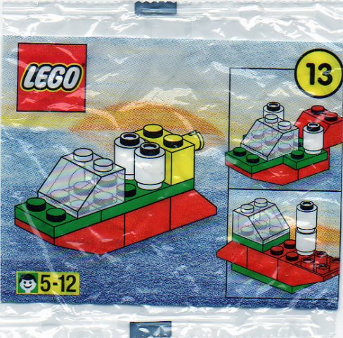 LEGO 2250-14 Advent Calendar 2000 (Day 13) - Boat