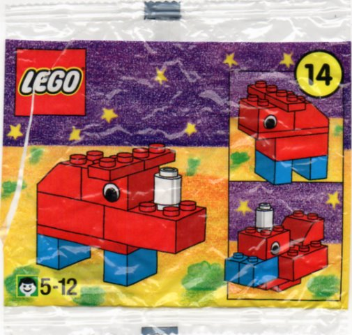 LEGO 2250-15 Advent Calendar 2000 (Day 14) - Rhinoceros