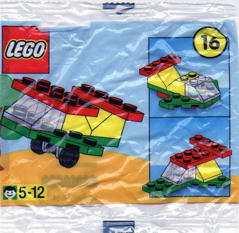 LEGO 2250-17 Advent Calendar 2000 (Day 16) - Plane