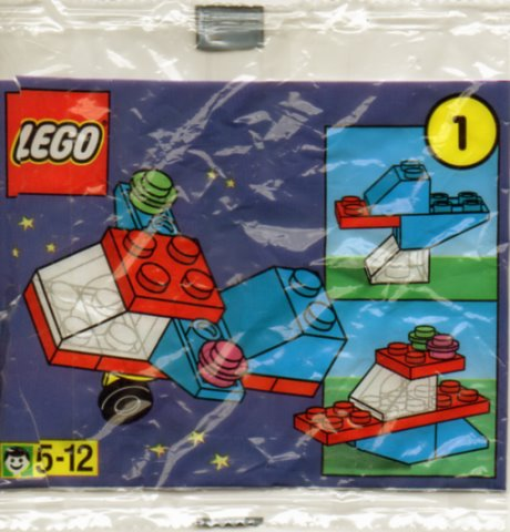 LEGO 2250-2 Advent Calendar 2000 (Day  1) - Plane