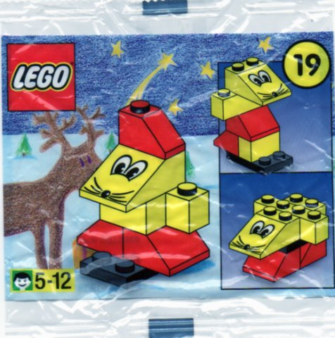 LEGO 2250-20 Advent Calendar 2000 (Day 19) - Christmas Bunny